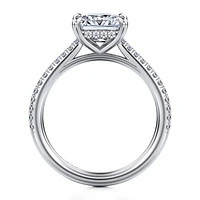 Gabriel & Co 6.5 Engagement Ring 14K White Gold Classic ER16131S6W44JJ