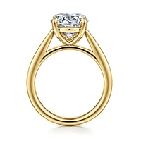 Gabriel & Co 9 Engagement Ring 14K Yellow Gold Classic ER16132R12Y4JJJ