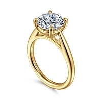 Gabriel & Co 9 Engagement Ring 14K Yellow Gold Classic ER16132R12Y4JJJ