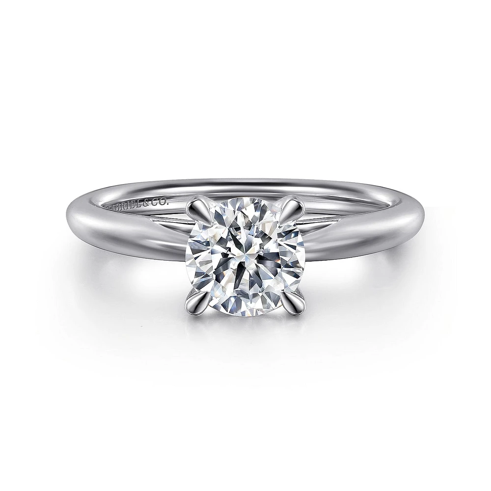 Gabriel & Co 6.5 Engagement Ring Platinum Classic ER16132R4PTJJJ