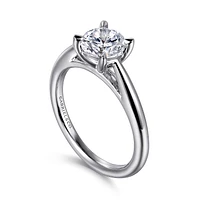 Gabriel & Co 6.5 Engagement Ring Platinum Classic ER16132R4PTJJJ