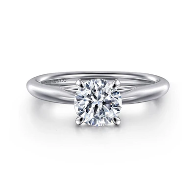 Gabriel & Co 6.5 Engagement Ring 14K White Gold Classic ER16132R4W4JJJ