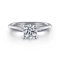 Gabriel & Co 6.5 Engagement Ring 14K White Gold Classic ER16132R4W4JJJ