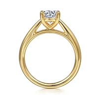 Gabriel & Co 6.5 Engagement Ring 14K Yellow Gold Classic ER16132R4Y4JJJ