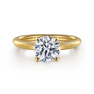 Gabriel & Co 7.4 Engagement Ring 14K Yellow Gold Classic ER16132R6Y4JJJ
