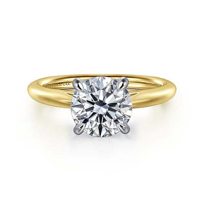 Gabriel & Co 8 Engagement Ring 14K Gold Classic ER16132R8M4JJJ