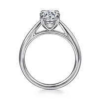 Gabriel & Co 8 Engagement Ring 14K White Gold Classic ER16132R8W4JJJ