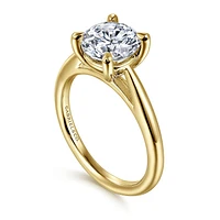 Gabriel & Co 8 Engagement Ring 14K Yellow Gold Classic ER16132R8Y4JJJ