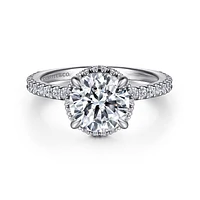 Gabriel & Co 7.4 Engagement Ring Platinum Classic ER16158R6PT4JJ