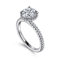 Gabriel & Co 7.4 Engagement Ring Platinum Classic ER16158R6PT4JJ