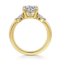Gabriel & Co 8 Engagement Ring 14K Yellow Gold Classic ER16198R8Y43JJ