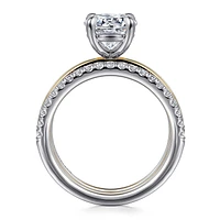 Gabriel & Co 7.4 Engagement Ring 14K Gold Contemporary ER16245R6M44JJ