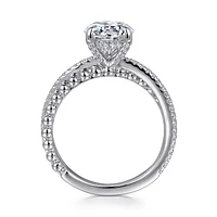 Gabriel & Co 7.4 Engagement Ring 14K White Gold Bujukan ER16246R6W44JJ