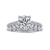 Gabriel & Co 7.4 Engagement Ring 14K White Gold Contemporary ER16272R6W44JJ