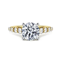 Gabriel & Co 8 Engagement Ring 14K Gold Contemporary ER16272R8M44JJ