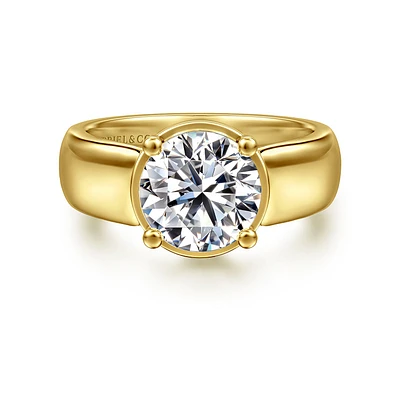 Gabriel & Co 8.5 Engagement Ring 14K Yellow Gold Contemporary ER16304R10Y44JJ