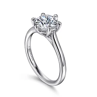 Gabriel & Co 8 Engagement Ring 14K White Gold Contemporary ER16336R8W4JJJ