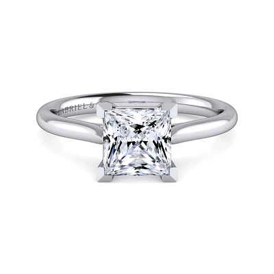 Gabriel & Co 7 Engagement Ring 14K White Gold Contemporary ER16336S8W4JJJ