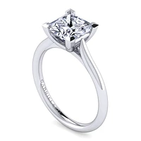 Gabriel & Co 7 Engagement Ring 14K White Gold Contemporary ER16336S8W4JJJ