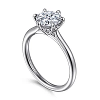 Gabriel & Co 7.4 Engagement Ring 14K White Gold Contemporary ER16337R6W44JJ