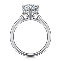 Gabriel & Co 8 Engagement Ring 14K White Gold Contemporary ER16337R8W44JJ