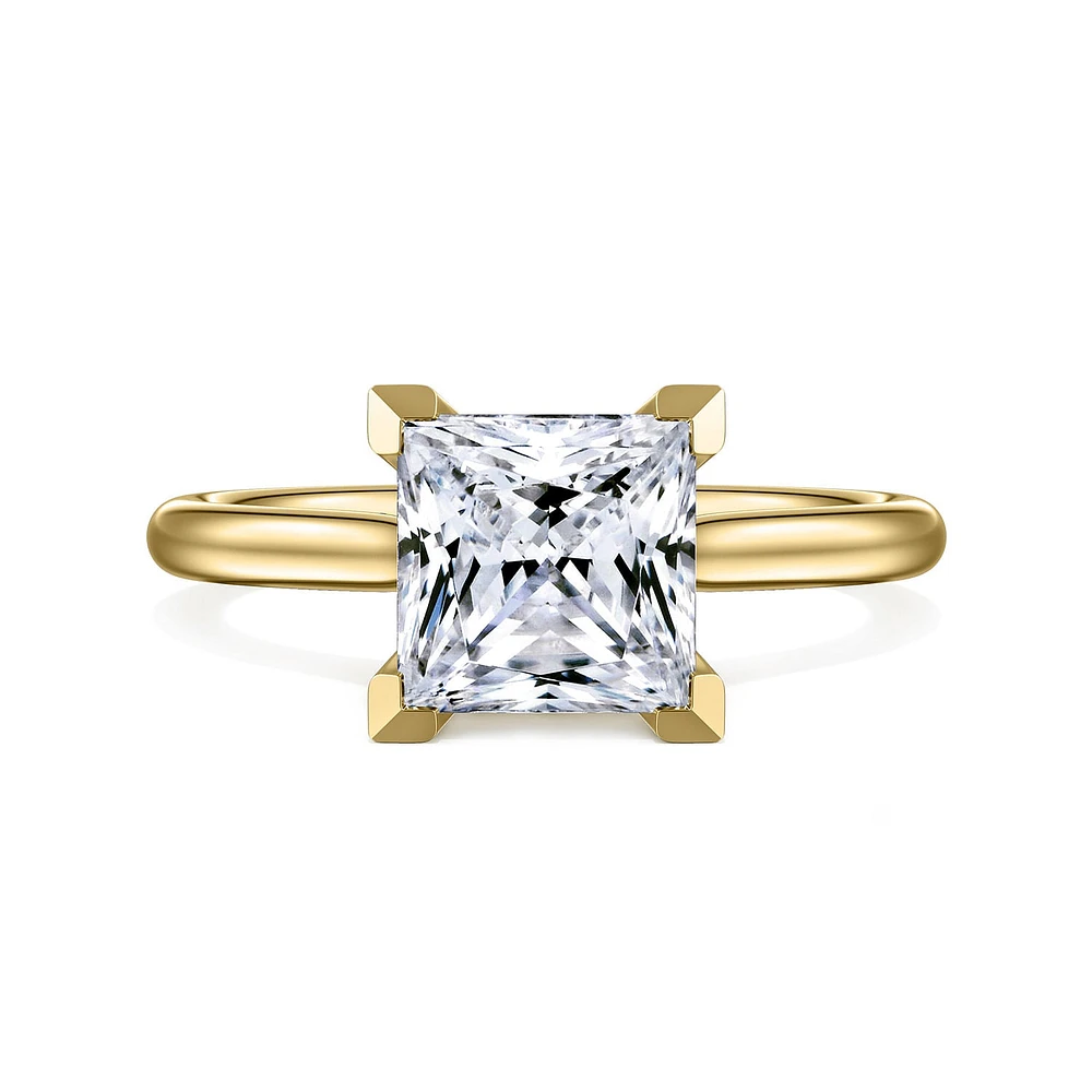 Gabriel & Co 7 Engagement Ring 14K Yellow Gold Contemporary ER16337S8Y44JJ