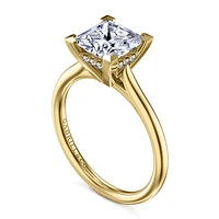 Gabriel & Co 7 Engagement Ring 14K Yellow Gold Contemporary ER16337S8Y44JJ