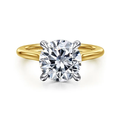 Gabriel & Co 9 Engagement Ring 14K Gold Classic ER16339R12M44JJ