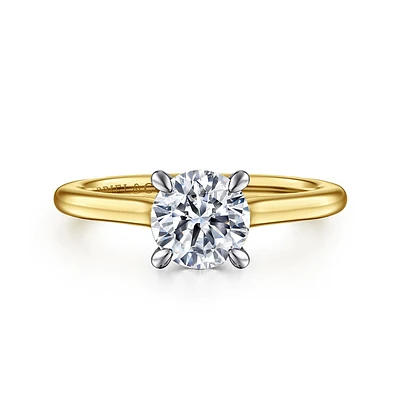 Gabriel & Co 6.5 Engagement Ring 14K Gold Classic ER16339R4M44JJ