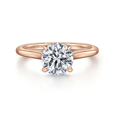 Gabriel & Co 7.4 Engagement Ring 14K Rose Gold Classic ER16339R6K44JJ