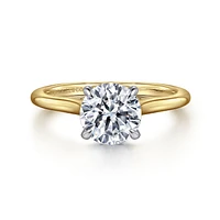 Gabriel & Co 7.4 Engagement Ring 14K Gold Classic ER16339R6M44JJ