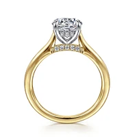 Gabriel & Co 7.4 Engagement Ring 14K Gold Classic ER16339R6M44JJ