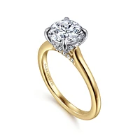 Gabriel & Co 7.4 Engagement Ring 14K Gold Classic ER16339R6M44JJ