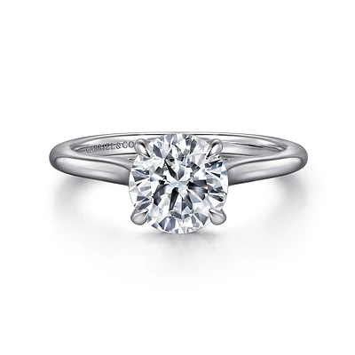 Gabriel & Co 7.4 Engagement Ring 14K White Gold Classic ER16339R6W44JJ