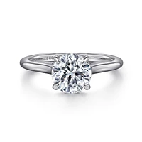 Gabriel & Co 7.4 Engagement Ring 14K White Gold Classic ER16339R6W44JJ