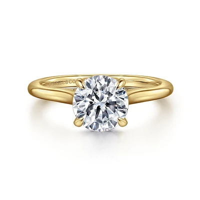 Gabriel & Co 7.4 Engagement Ring 14K Yellow Gold Classic ER16339R6Y44JJ
