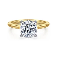 Gabriel & Co 8 Engagement Ring 14K Gold Classic ER16339R8M44JJ