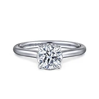 Gabriel & Co 6.5 Engagement Ring 14K White Gold Classic ER16340R4W44JJ