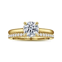 Gabriel & Co 6.5 Engagement Ring 14K Yellow Gold Classic ER16340R4Y44JJ