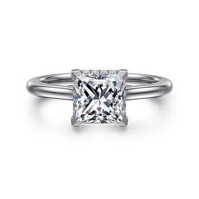 Gabriel & Co 6.5 Engagement Ring 14K White Gold Classic ER16340S6W44JJ