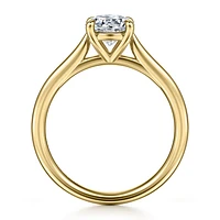 Gabriel & Co 6.5 Engagement Ring 14K Yellow Gold Contemporary ER16355R4Y4JJJ