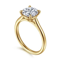 Gabriel & Co 8 Engagement Ring 14K Yellow Gold Contemporary ER16355R8Y4JJJ