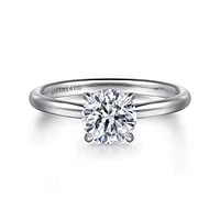 Gabriel & Co 6.5 Engagement Ring 14K White Gold Classic ER16356R4W44JJ