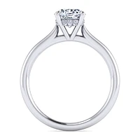 Gabriel & Co 6.5 Engagement Ring 14K White Gold Classic ER16356R4W44JJ