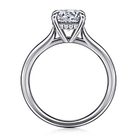 Gabriel & Co 7.4 Engagement Ring 14K White Gold Classic ER16356R6W44JJ