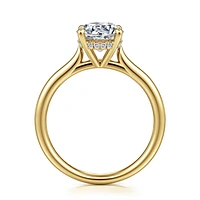 Gabriel & Co 7.4 Engagement Ring 14K Yellow Gold Classic ER16356R6Y44JJ