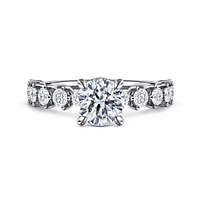 Gabriel & Co 6.5 Engagement Ring 14K White Gold Contemporary ER16419R4W44JJ