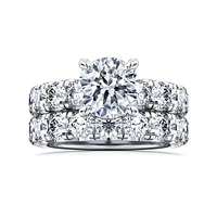 Gabriel & Co Engagement Ring 14K White Gold Classic ER16422R8W44JJ