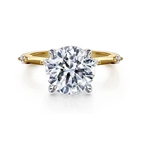 Gabriel & Co 9 Engagement Ring 14K Gold Starlight ER16432R12M43JJ
