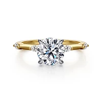 Gabriel & Co 7.4 Engagement Ring 14K Gold Starlight ER16432R6M43JJ